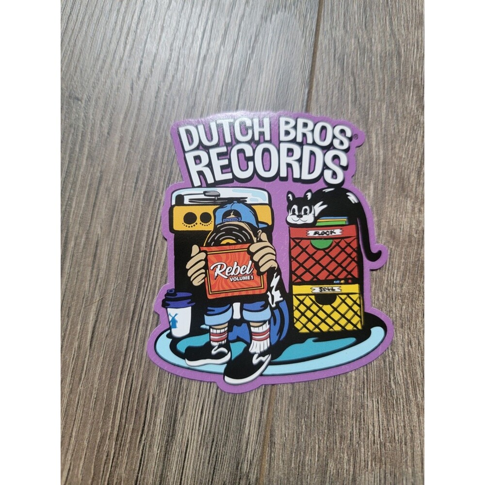 DUTCH BROS MAY 6 2026 STICKER 1ST WEDNESDAY